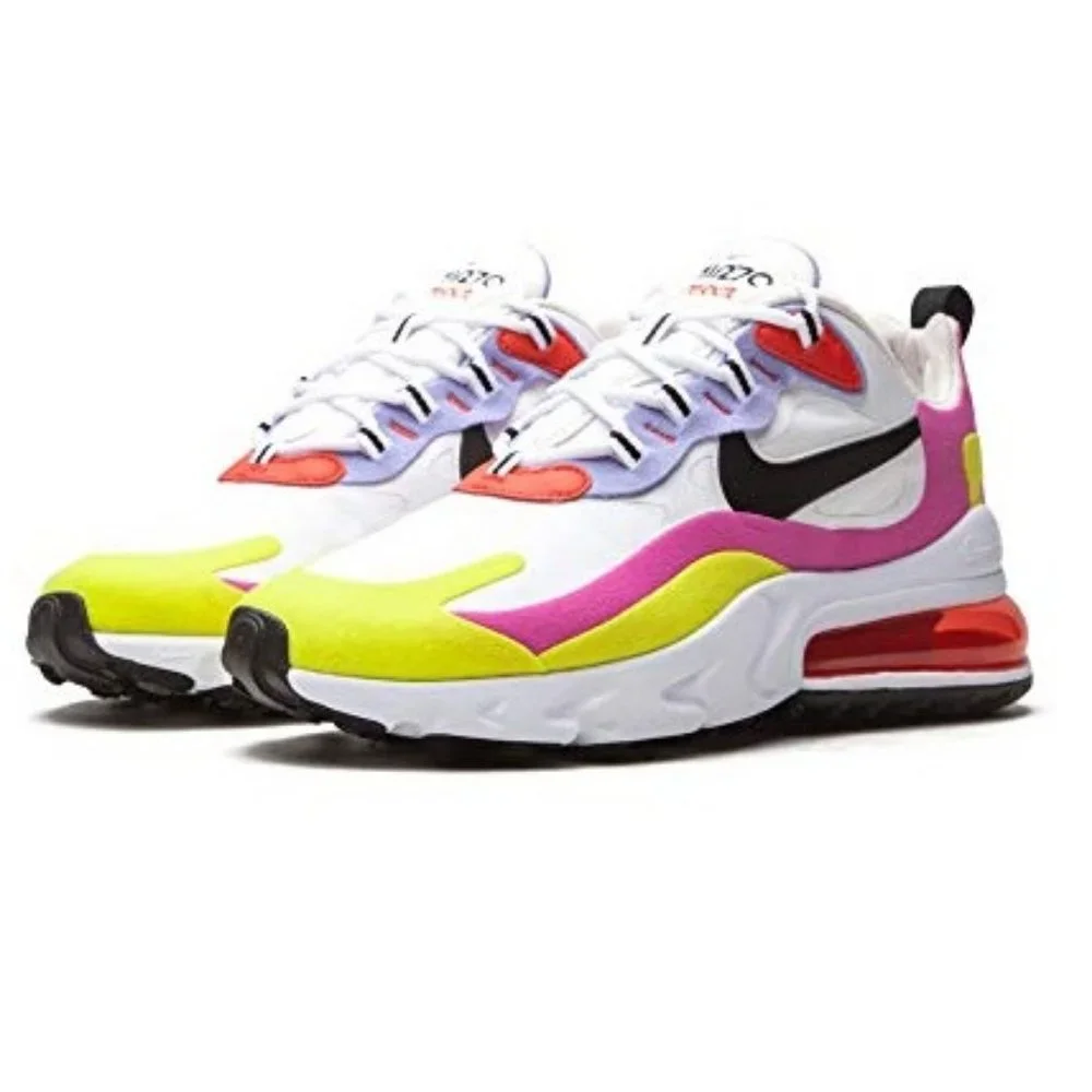 Nike Womens Nike Air Max 270 React Running shoe. Size 8 - Picture 1 of 4